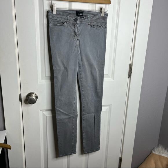 Aritzia Wilfred Free Mid Rise Gray Wash Skinny Ankle Jeans Size 4 - Picture 1 of 4